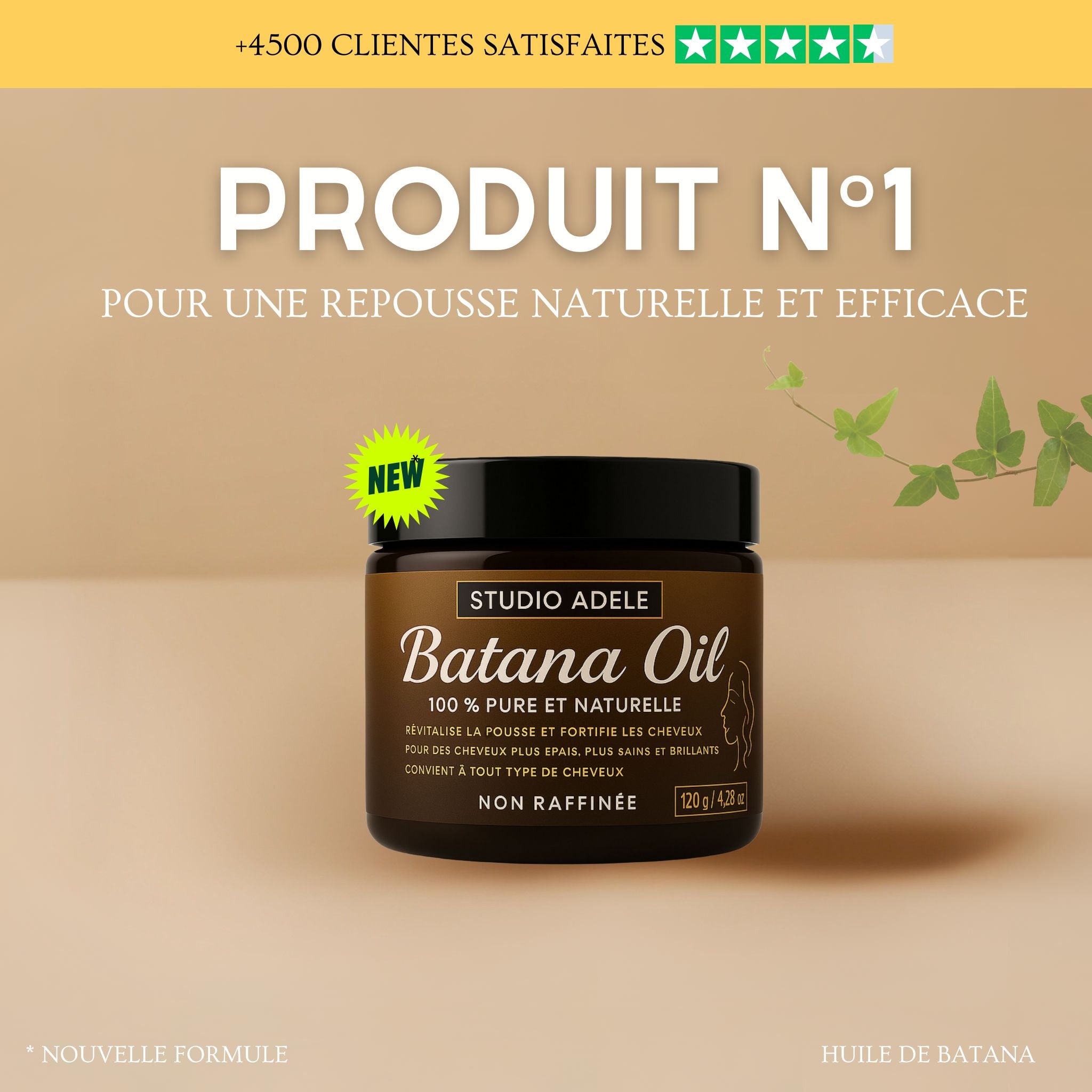 Huile De Batana Pure
