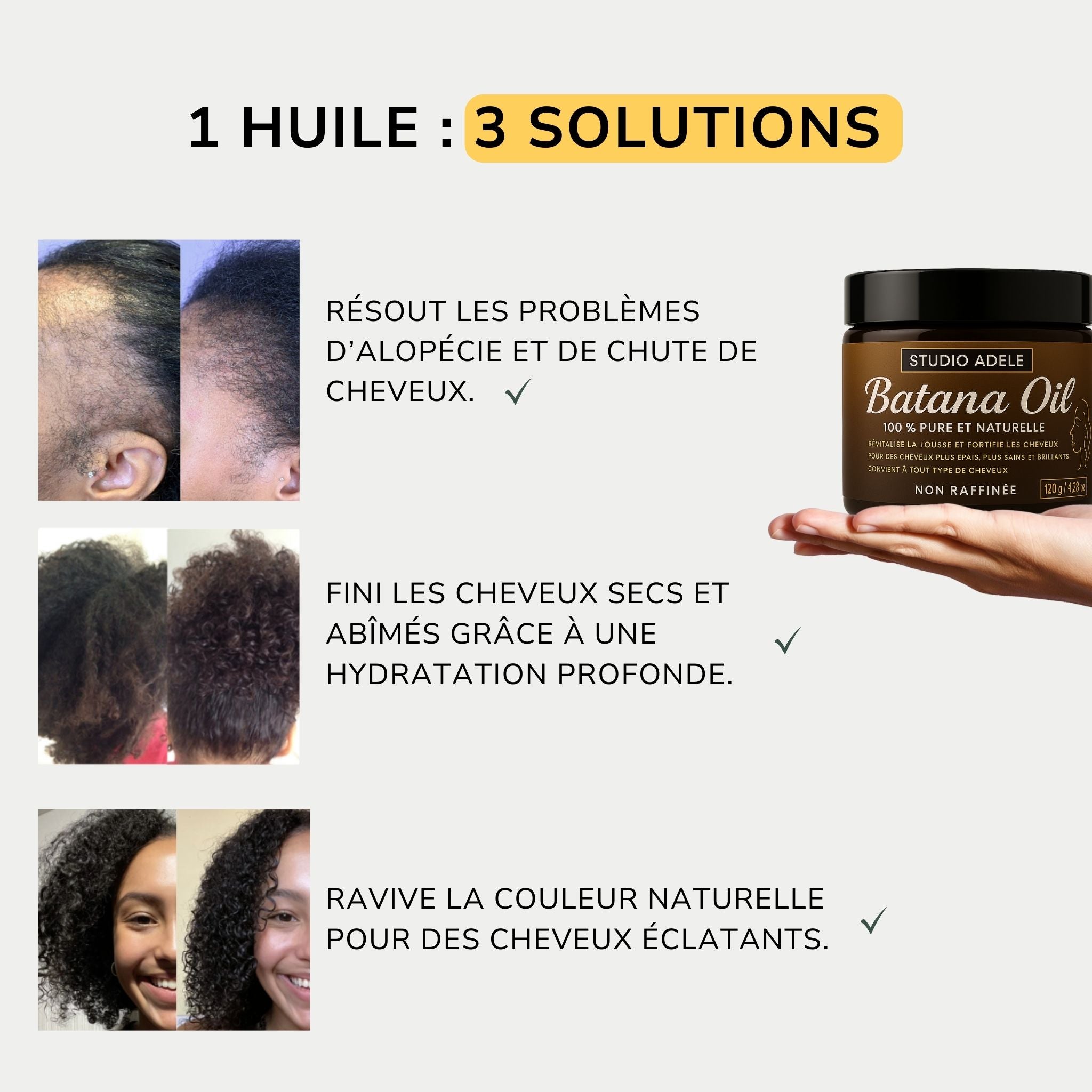 Huile De Batana Pure